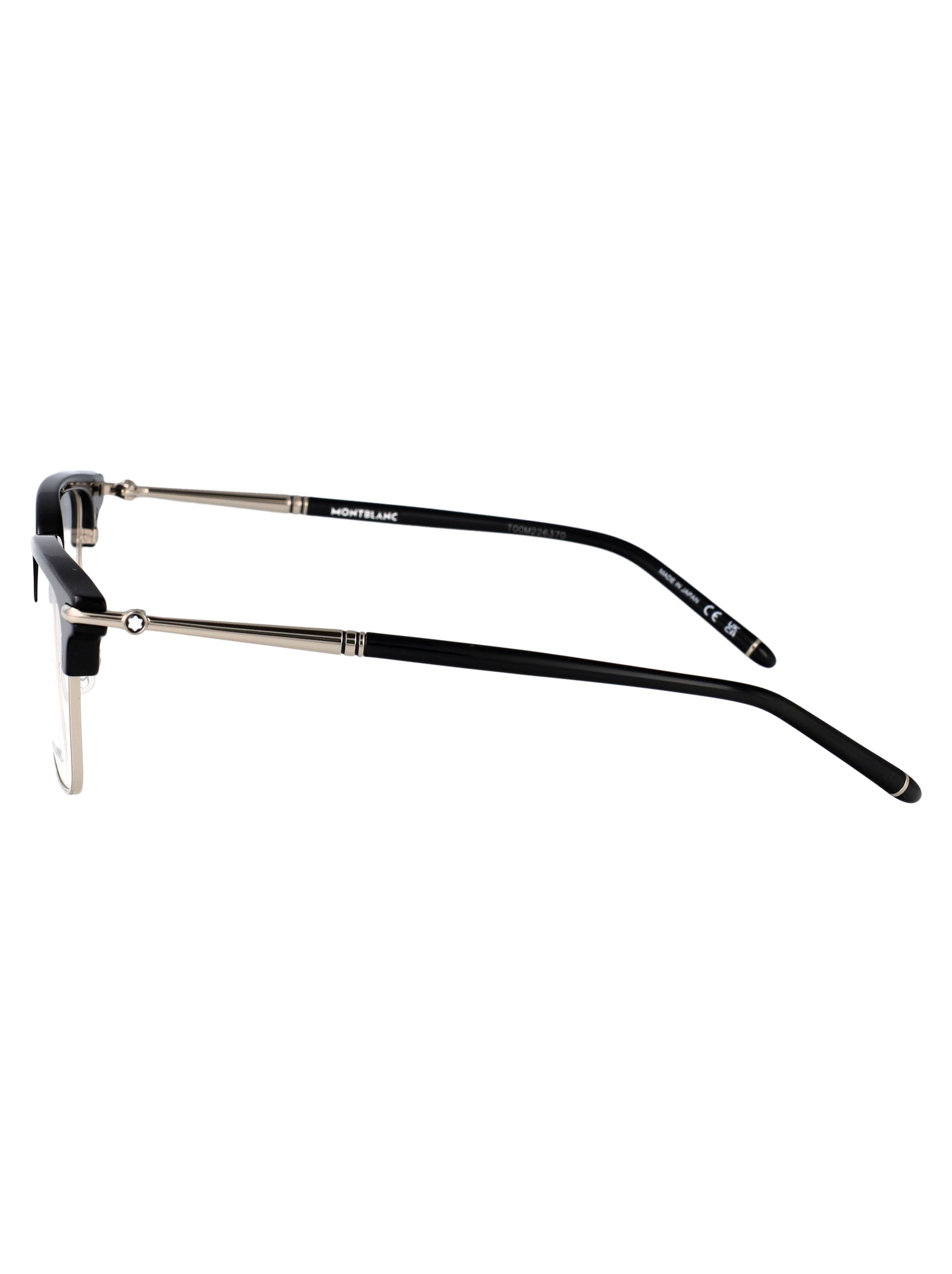 MONTBLANC Chic Transparent Metal Optical Glasses for Women