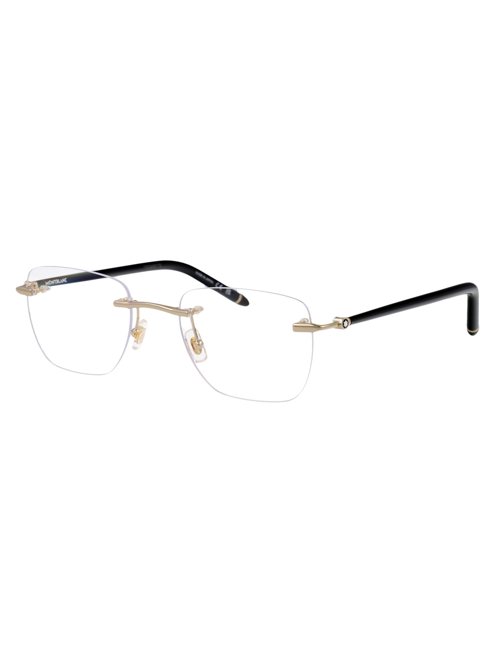 MONTBLANC Men's Transparent Acetate Glasses