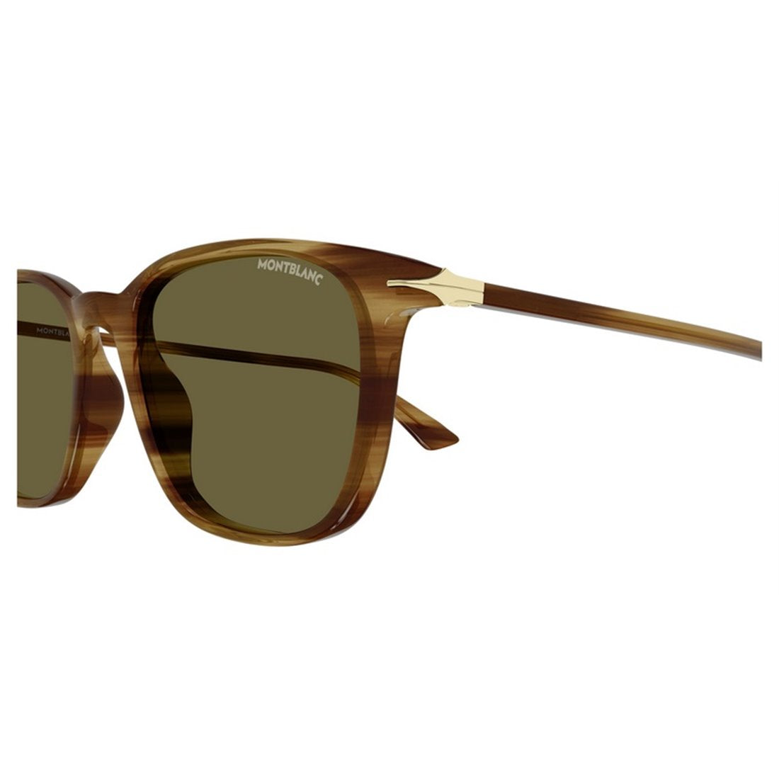 MONTBLANC Classic Square Frame Sunglasses for Men