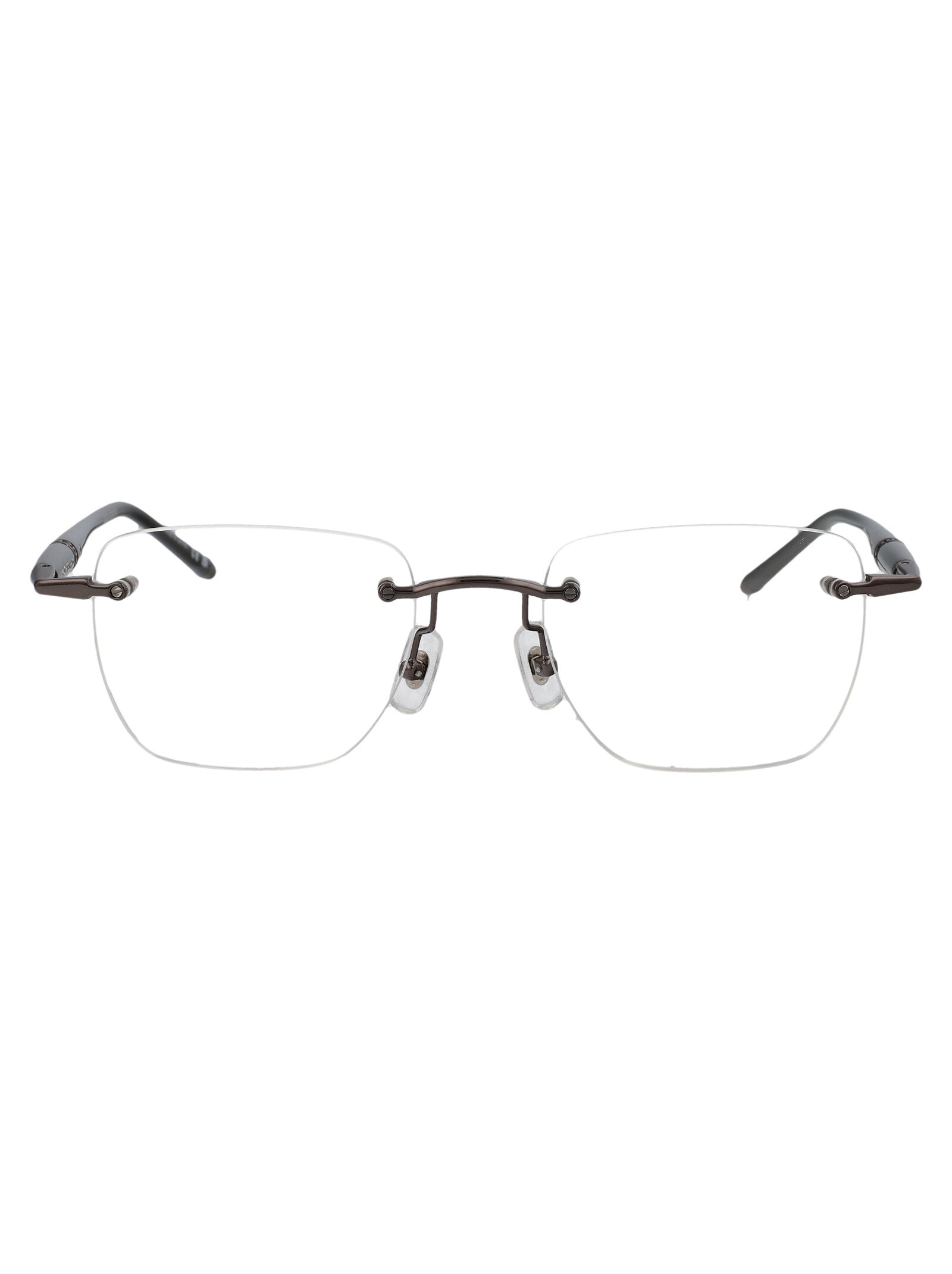 MONTBLANC Transparent Metal Optical Glasses for Men - SS25 Collection