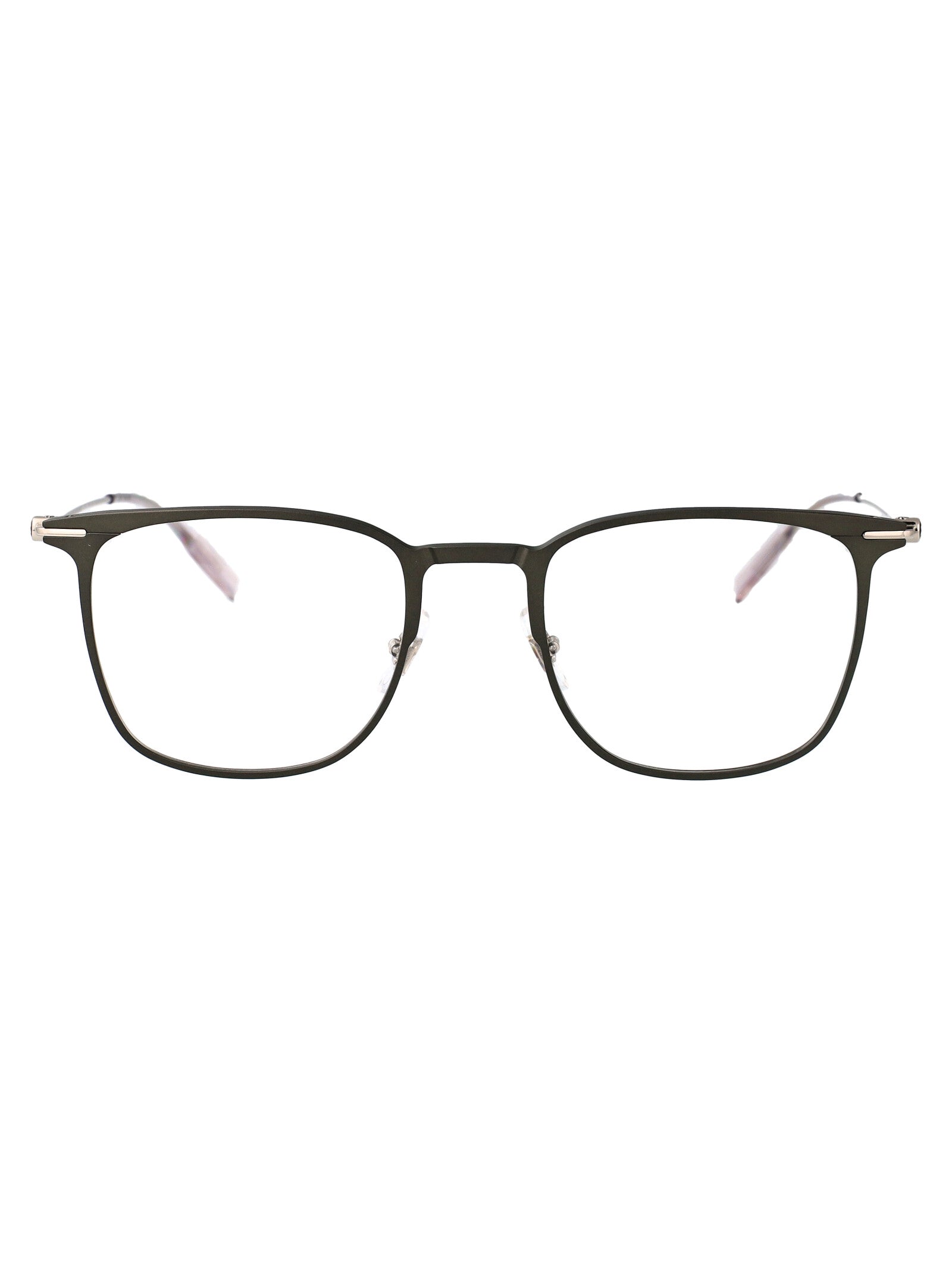 MONTBLANC Chic Transparent Mini Metal Optical Glasses for Women