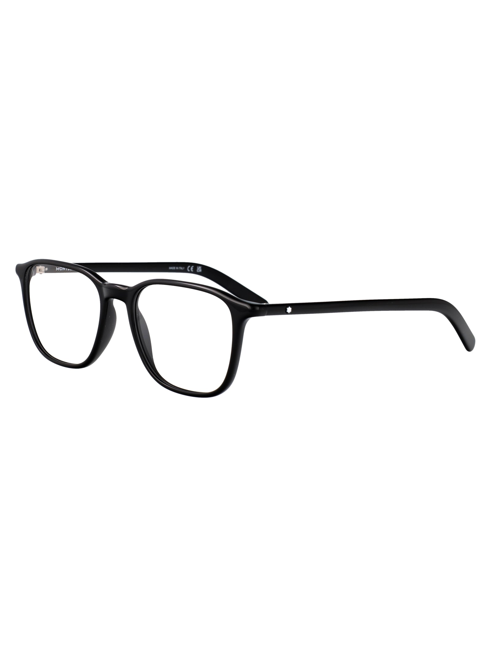 MONTBLANC Transparent Recycled Injected Acetate Glasses for Women
