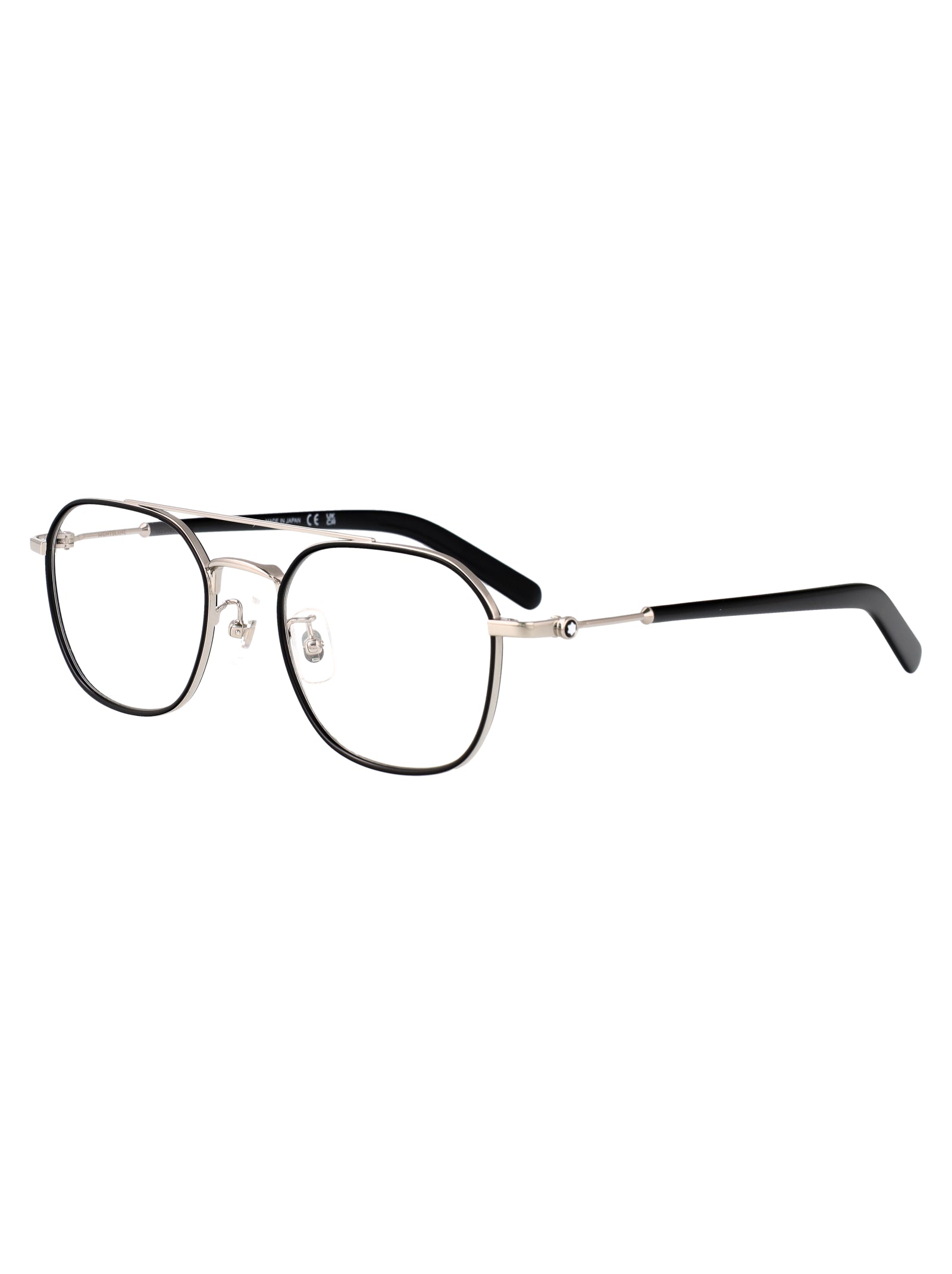 MONTBLANC Transparent Metal Optical Glasses for Women - SS25