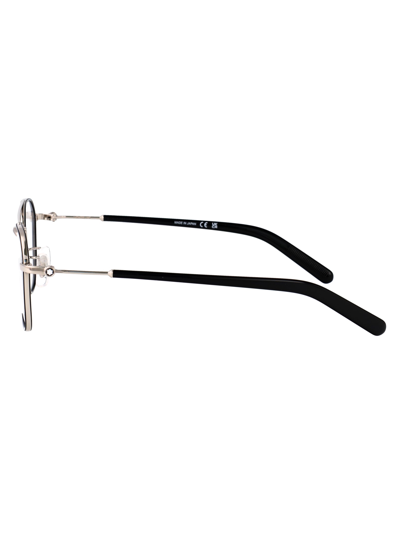 MONTBLANC Transparent Metal Optical Glasses for Women - SS25