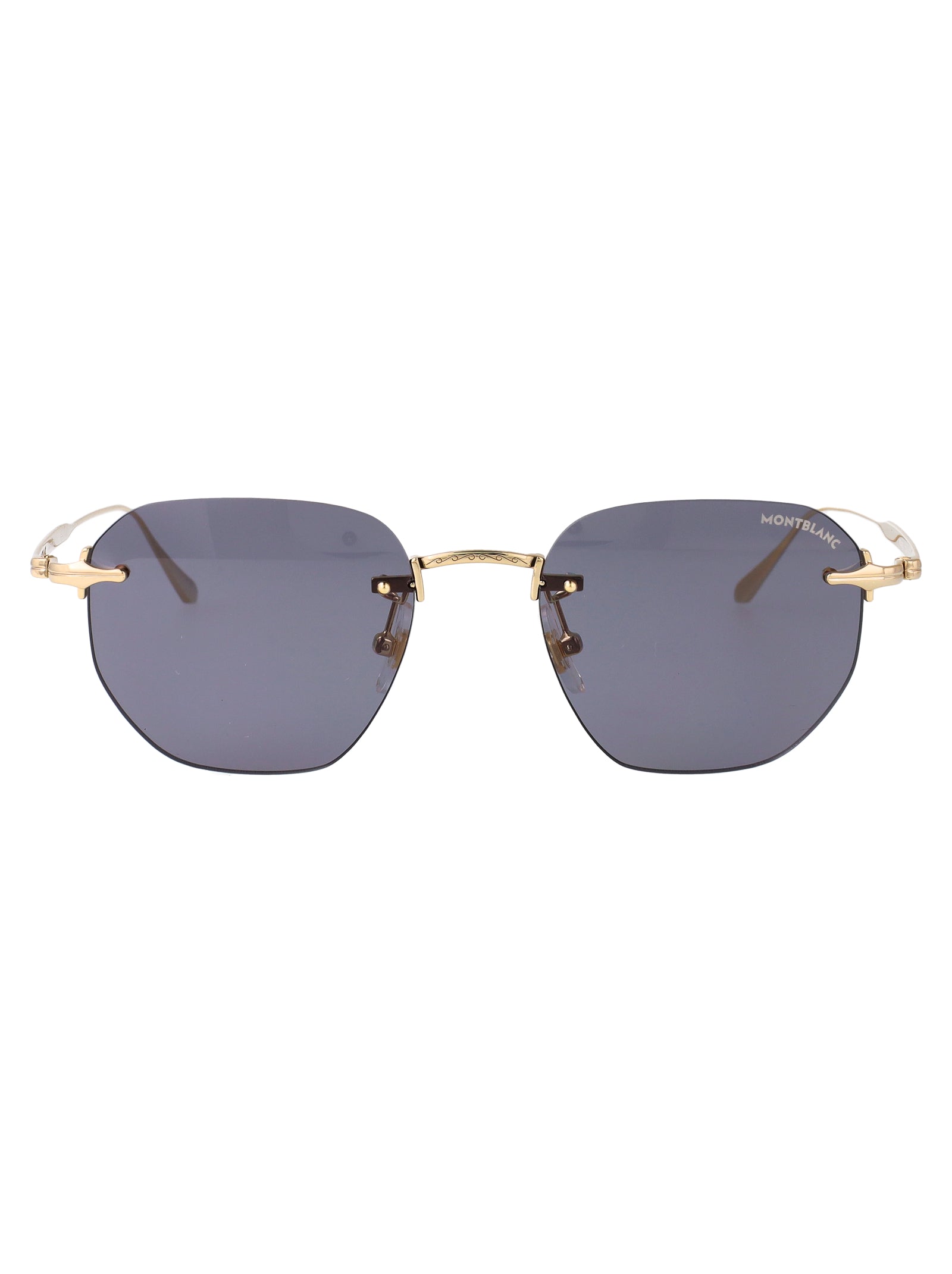 MONTBLANC Luxury Metal Sunglasses for Men