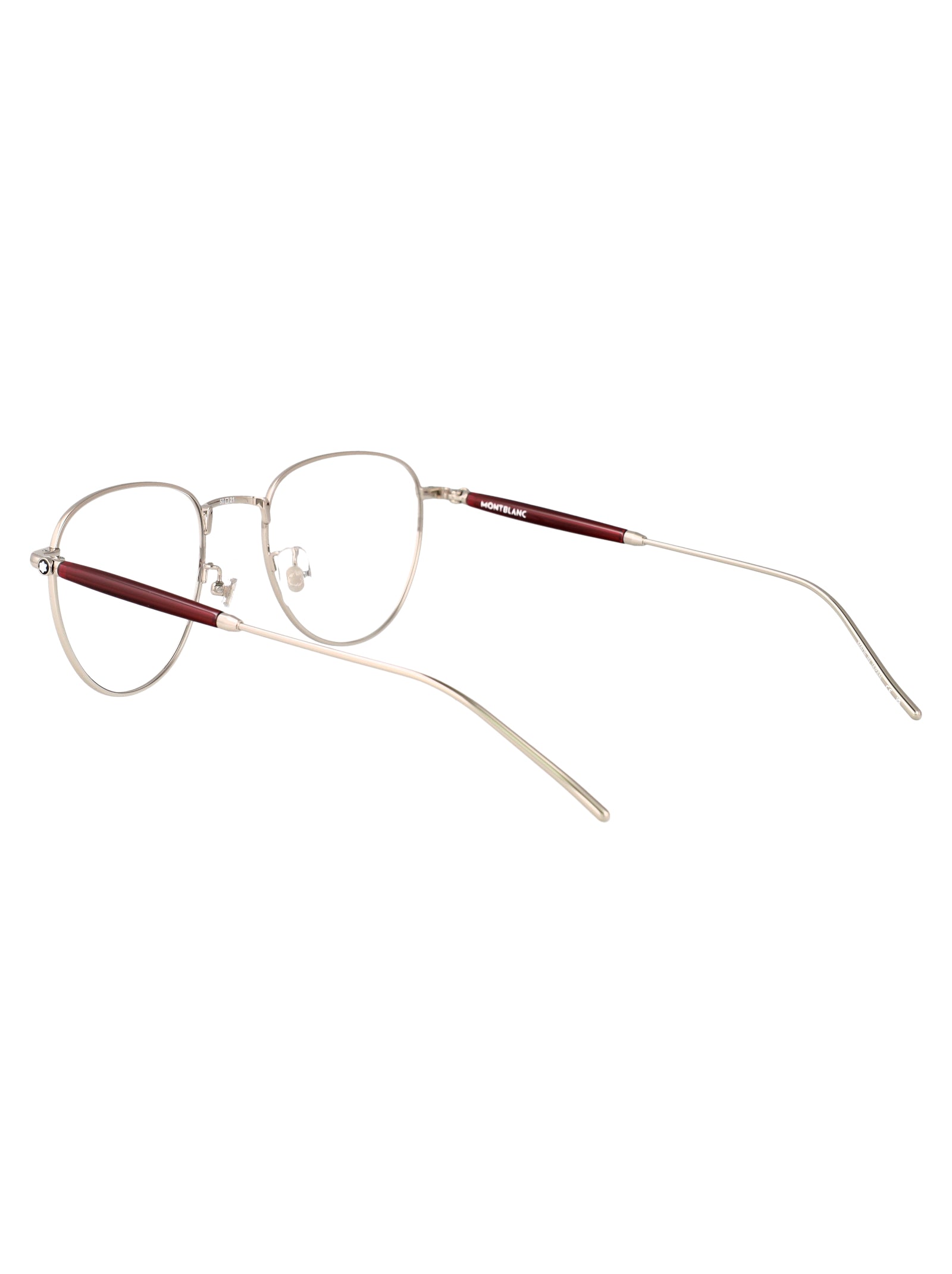 MONTBLANC Stylish Transparent Metal Optical Glasses for Women