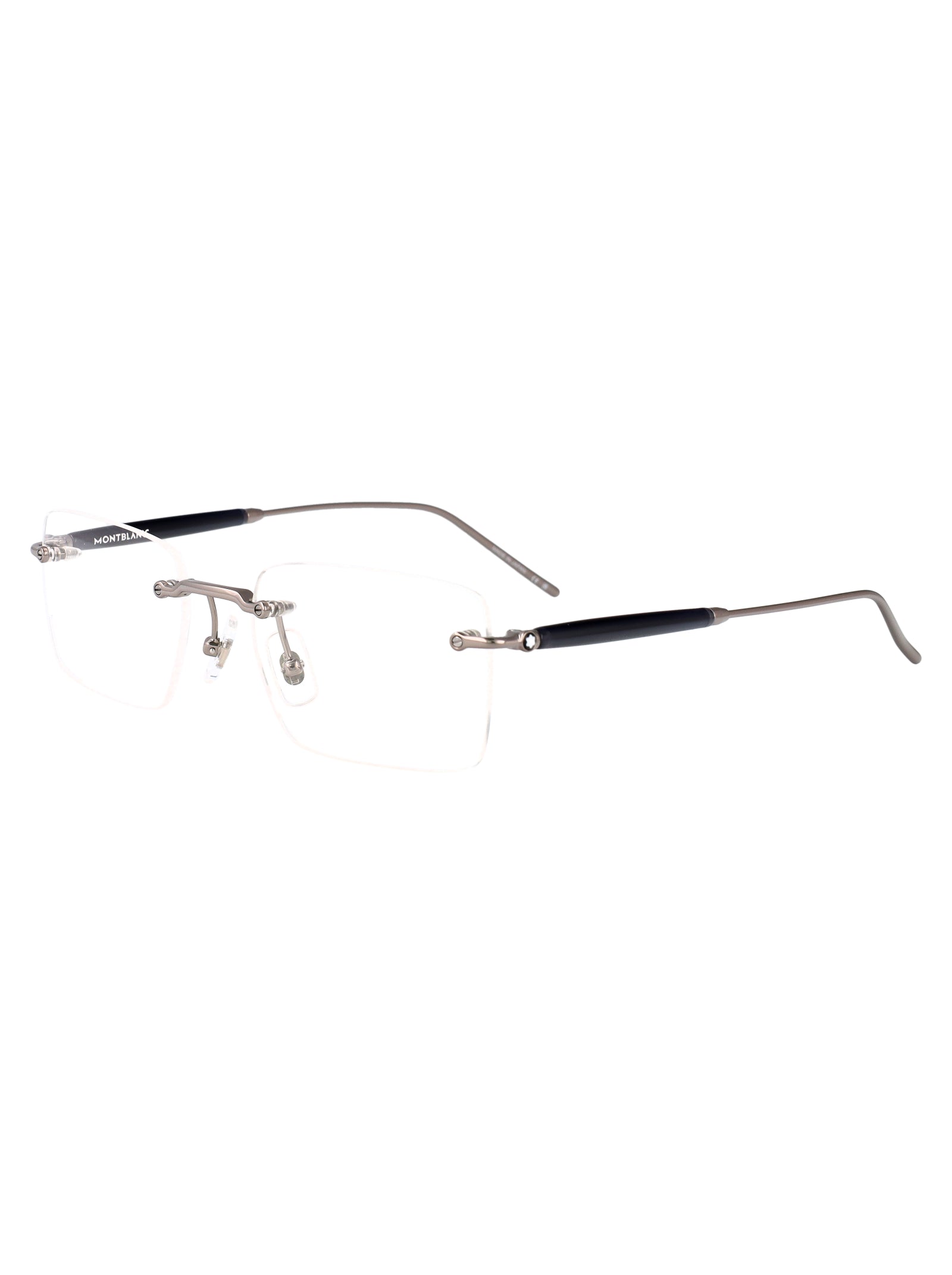 MONTBLANC Ruthenium Metal Optical Glasses for Women