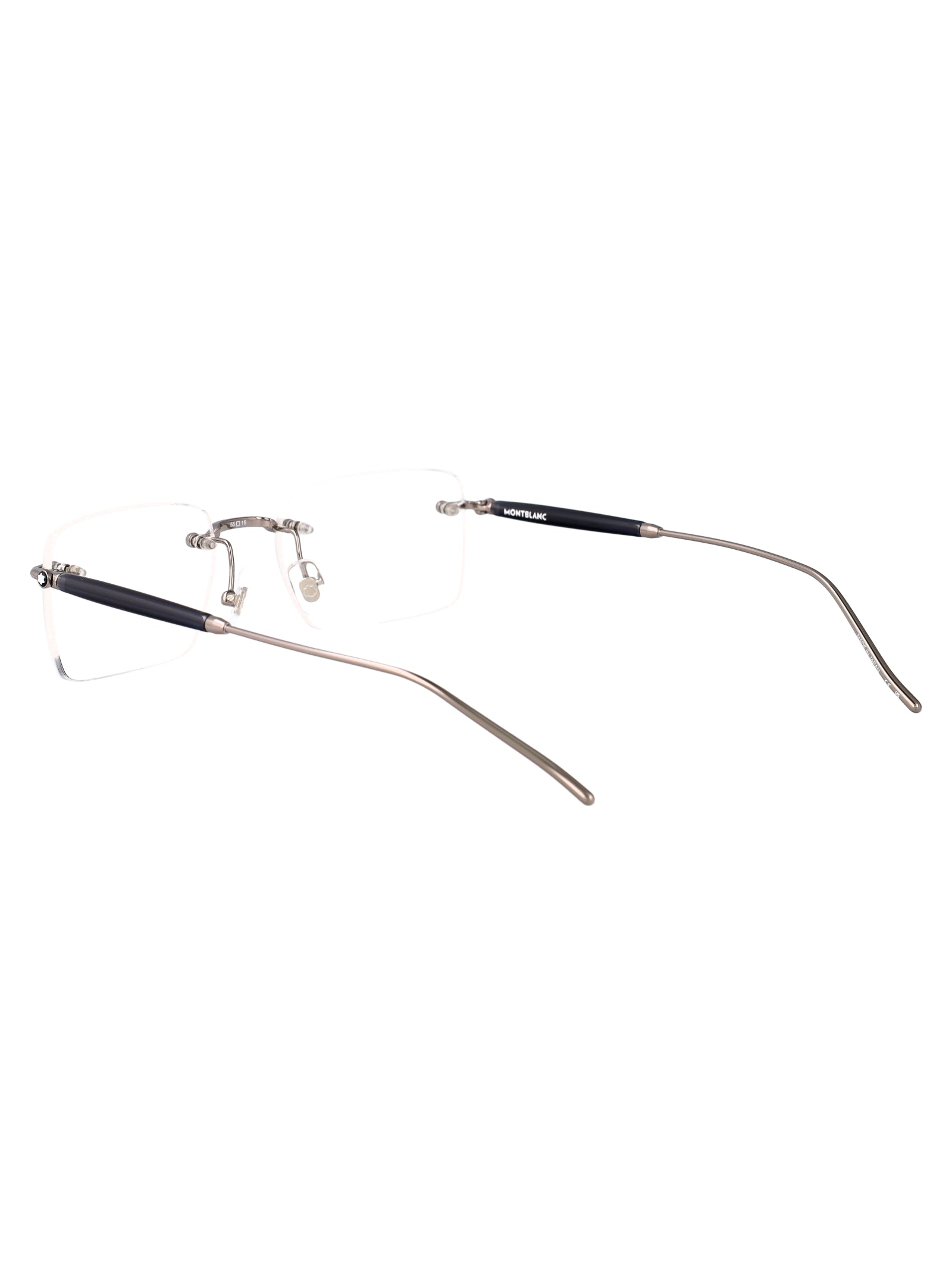 MONTBLANC Ruthenium Metal Optical Glasses for Women