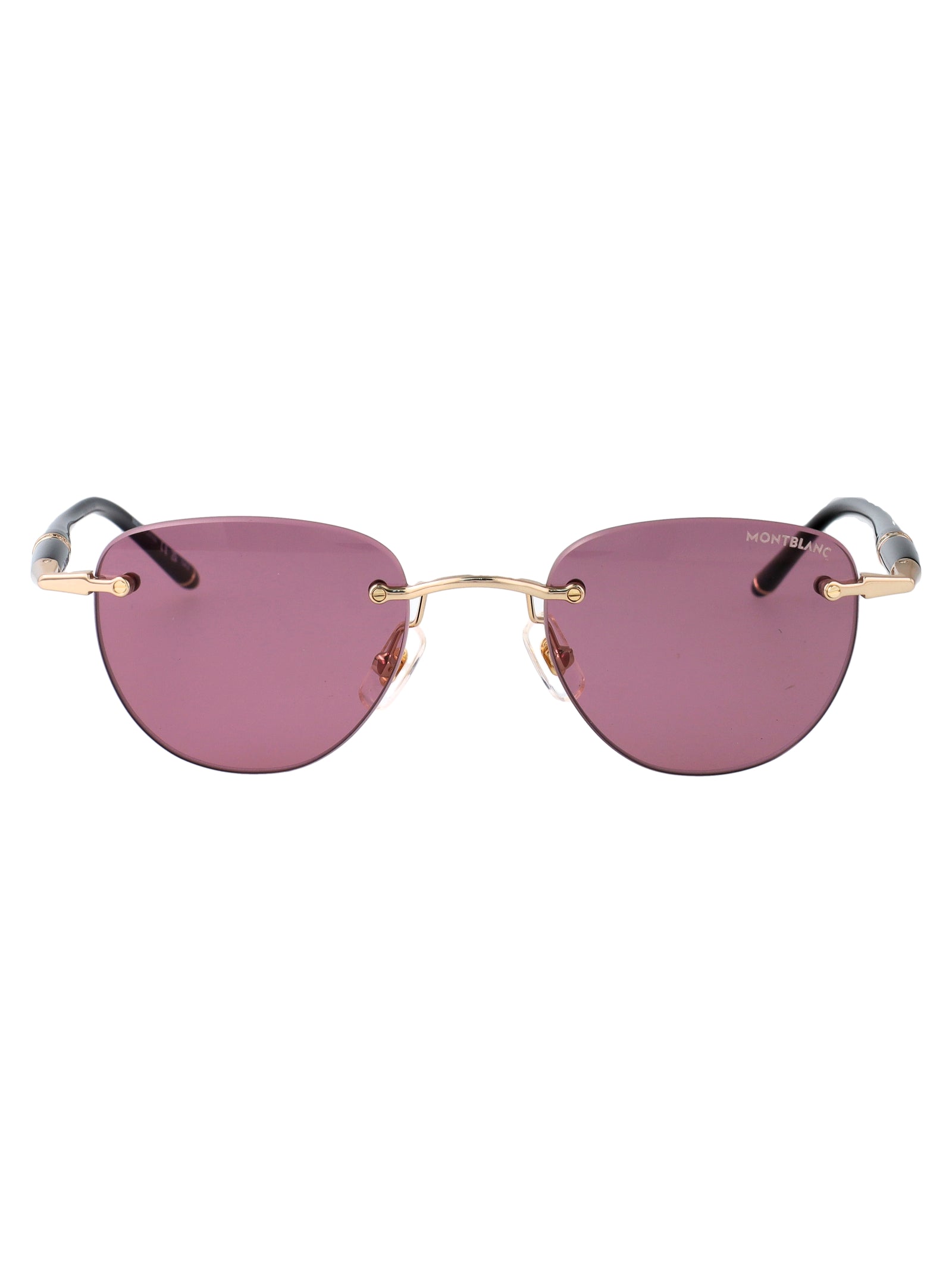 MONTBLANC Sleek Metal Sunglasses for Women - Summer Style 2025