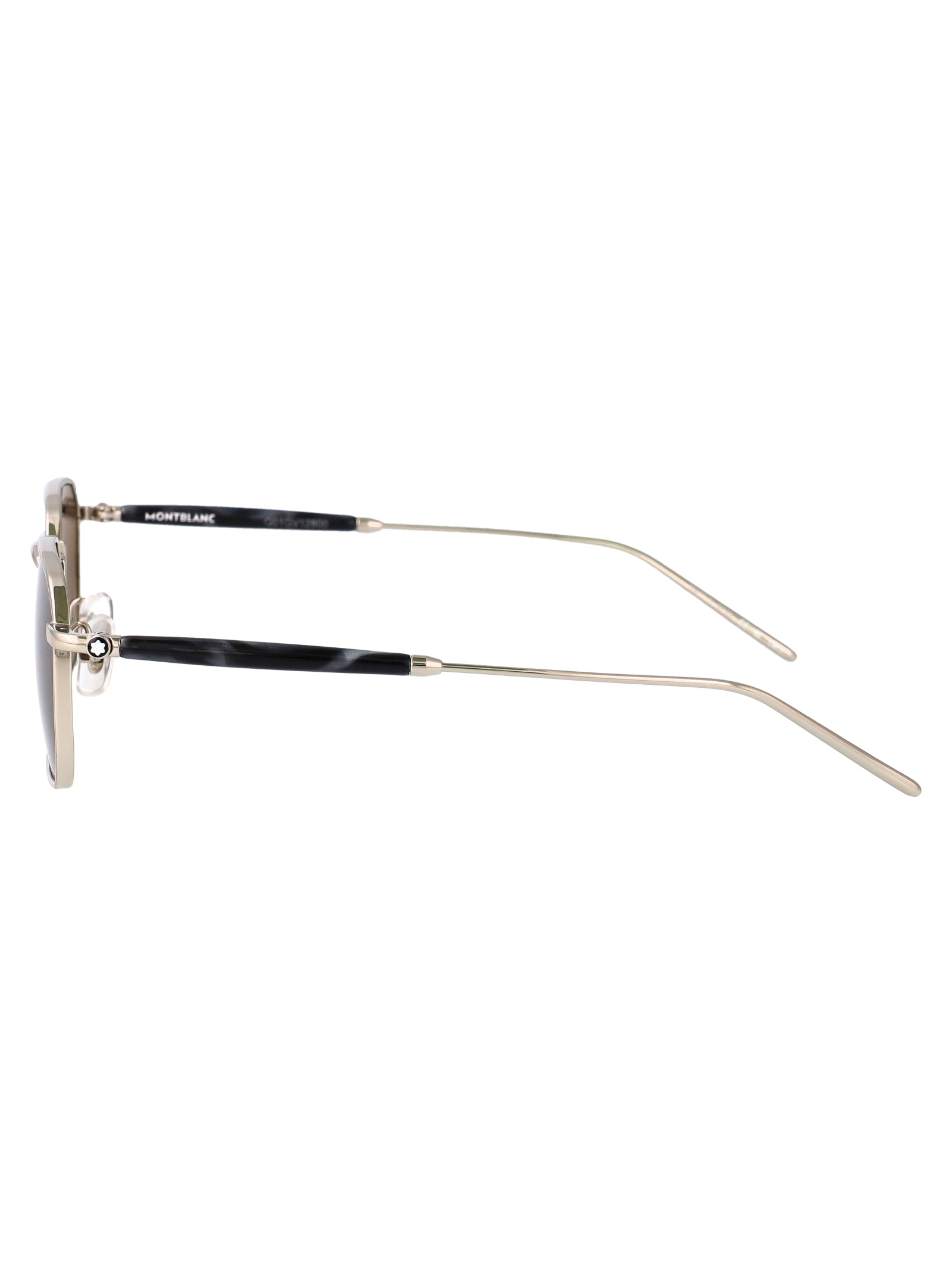 MONTBLANC Stylish Metal Sunglasses for Men - FW25 Collection