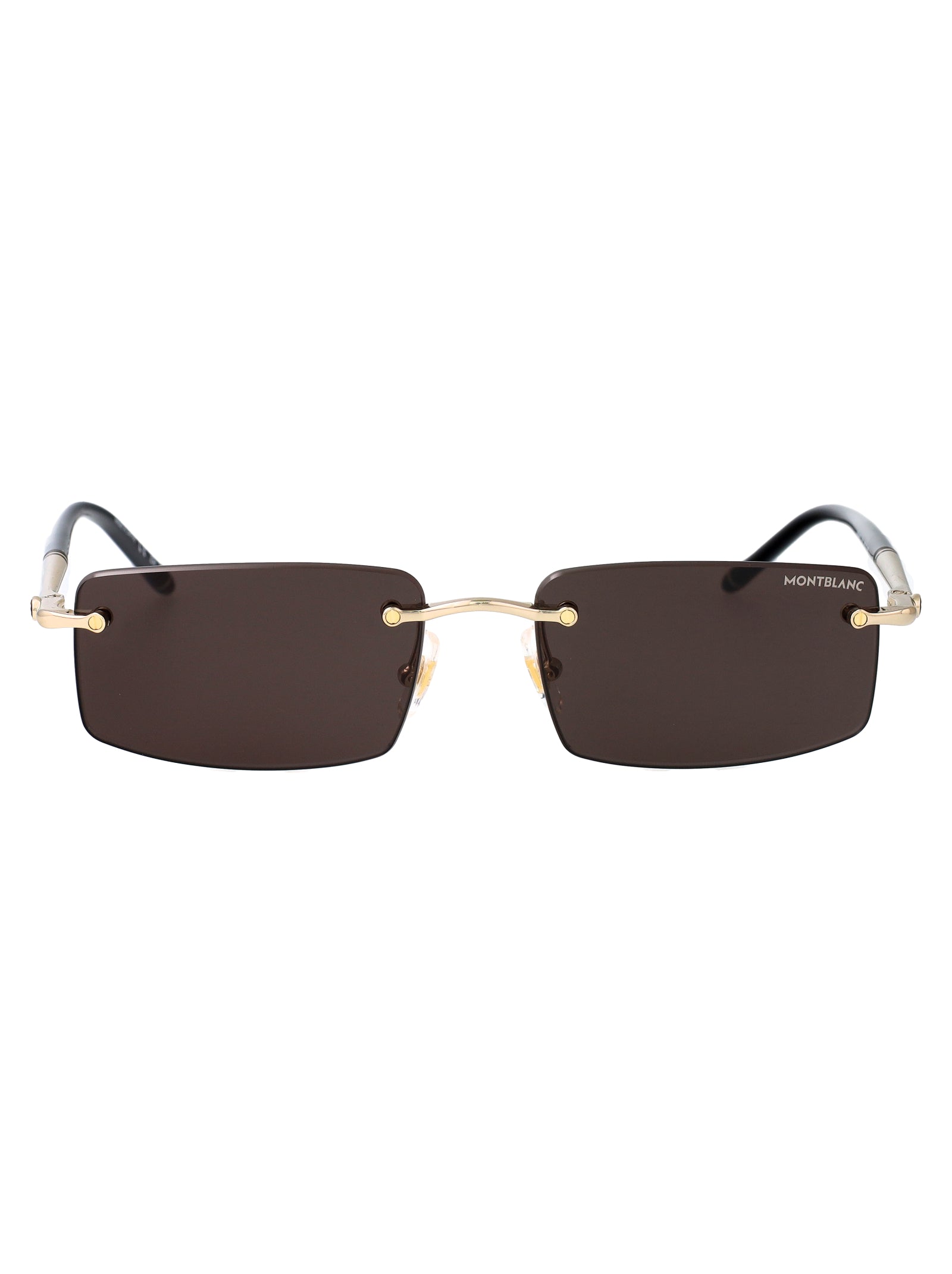 MONTBLANC Stylish Metal Sunglasses for Men