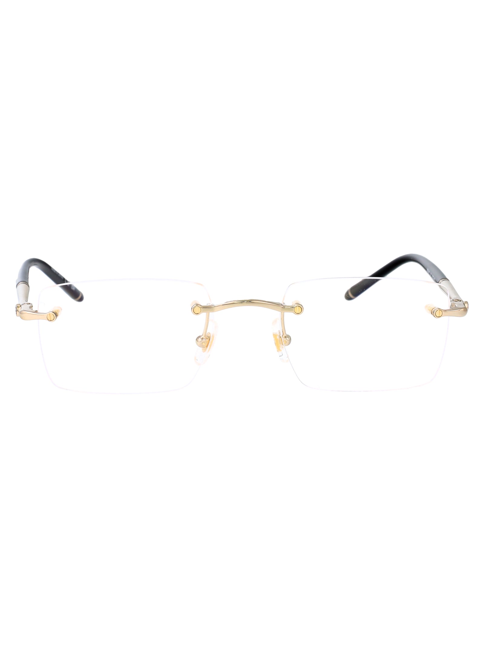 MONTBLANC Stylish Metal Optical Glasses for Men