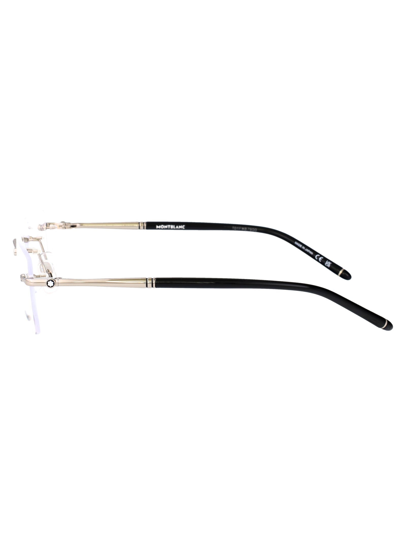 MONTBLANC Stylish Transparent Metal Glasses for Men