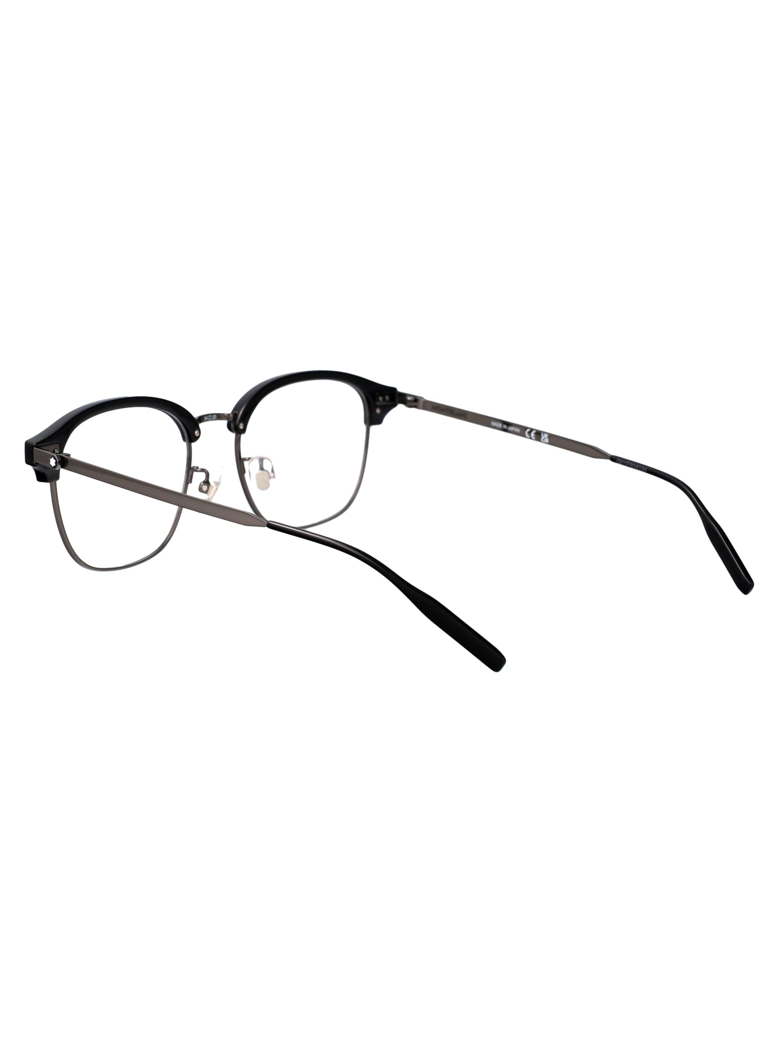 MONTBLANC Transparent Titanium Optical Glasses for Men