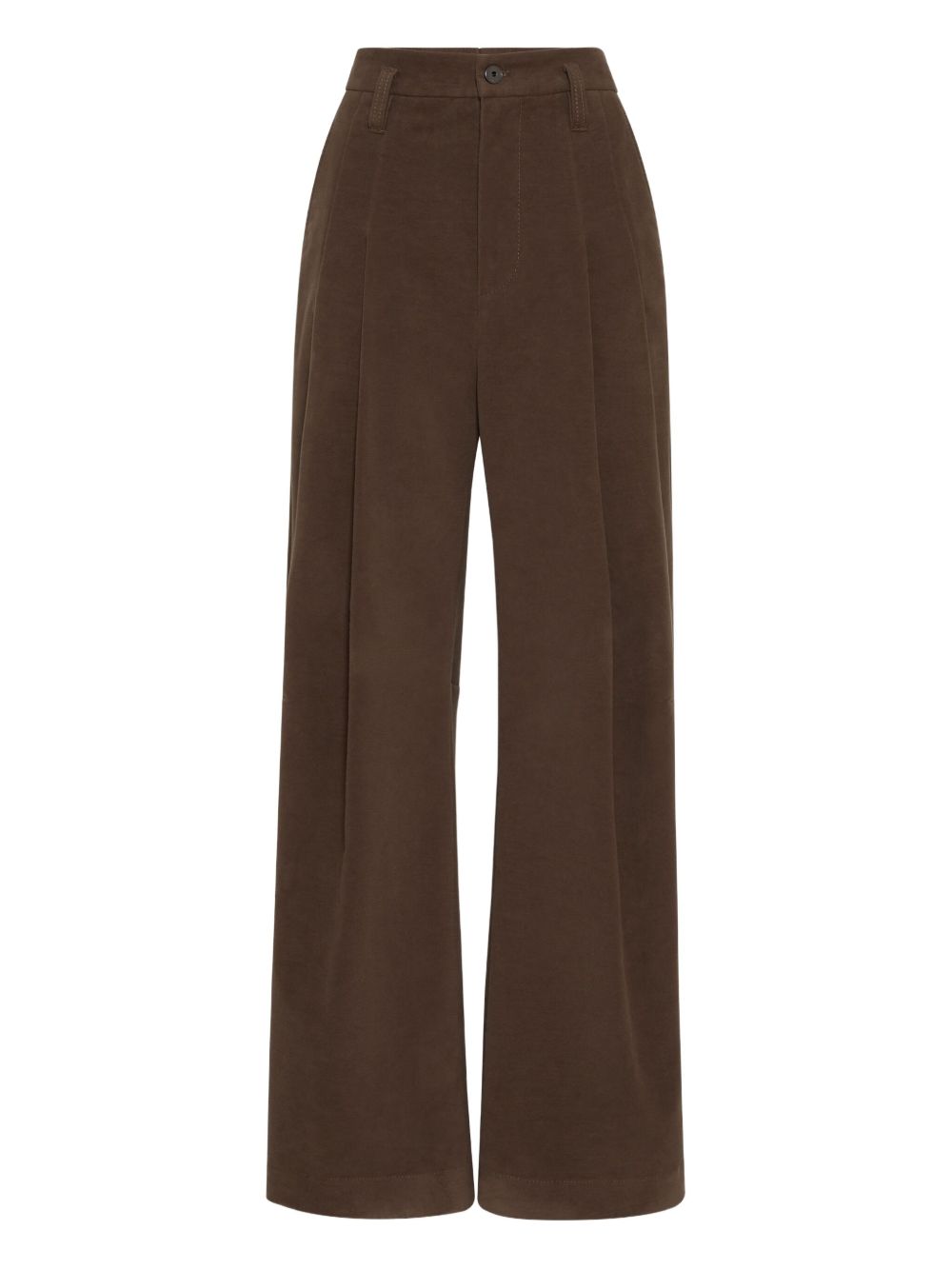 BRUNELLO CUCINELLI Embellished Wide Leg Trousers for Women