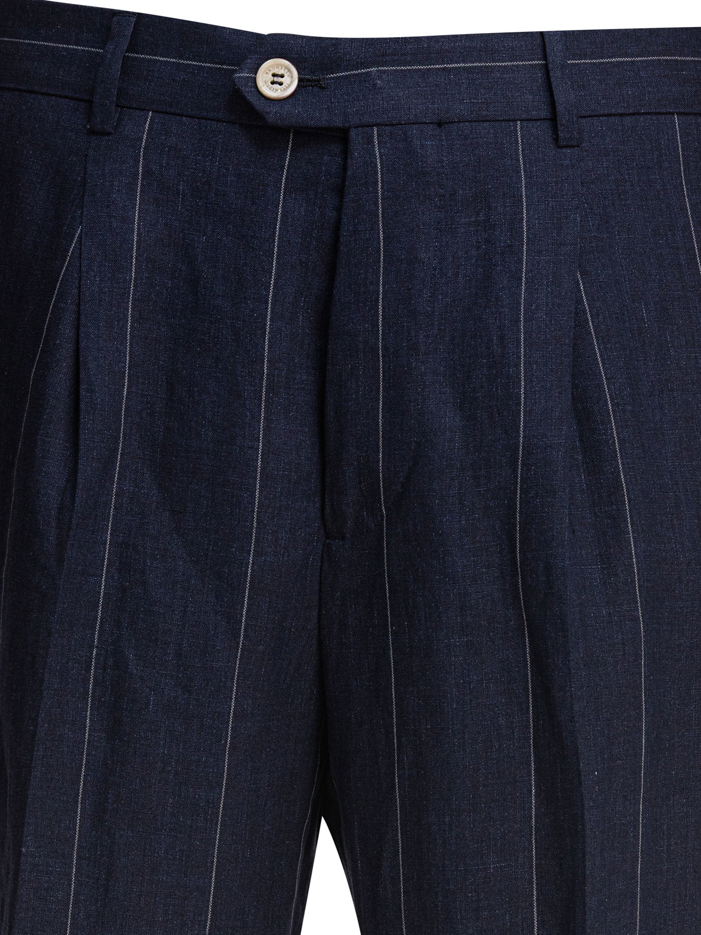 BRUNELLO CUCINELLI Lightweight Linen Trousers for Men