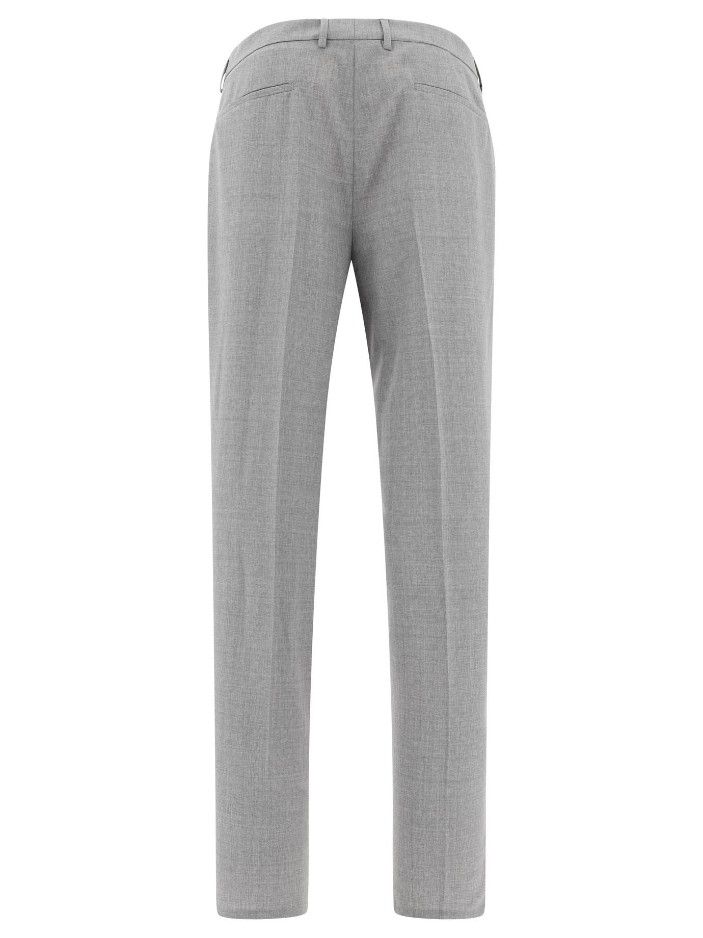 BRUNELLO CUCINELLI Classic Wool Trousers for Men - FW25
