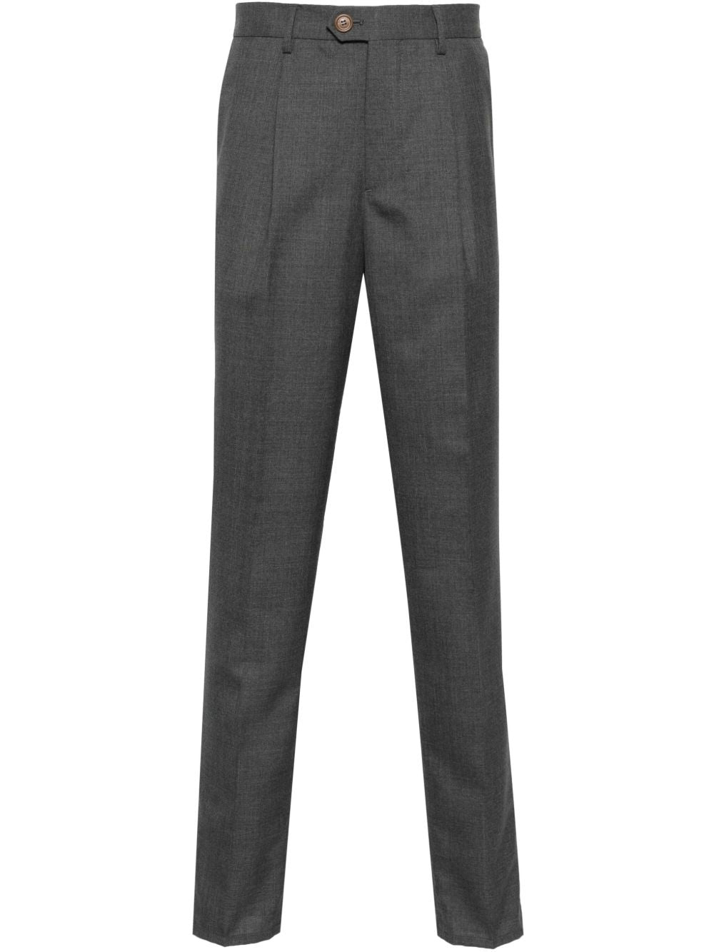BRUNELLO CUCINELLI Classic Wool Trousers for Men