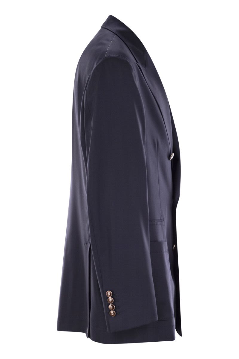 BRUNELLO CUCINELLI One-and-a-Half-Breasted Deconstructed Jacket