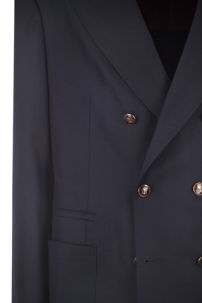 BRUNELLO CUCINELLI One-and-a-Half-Breasted Deconstructed Jacket