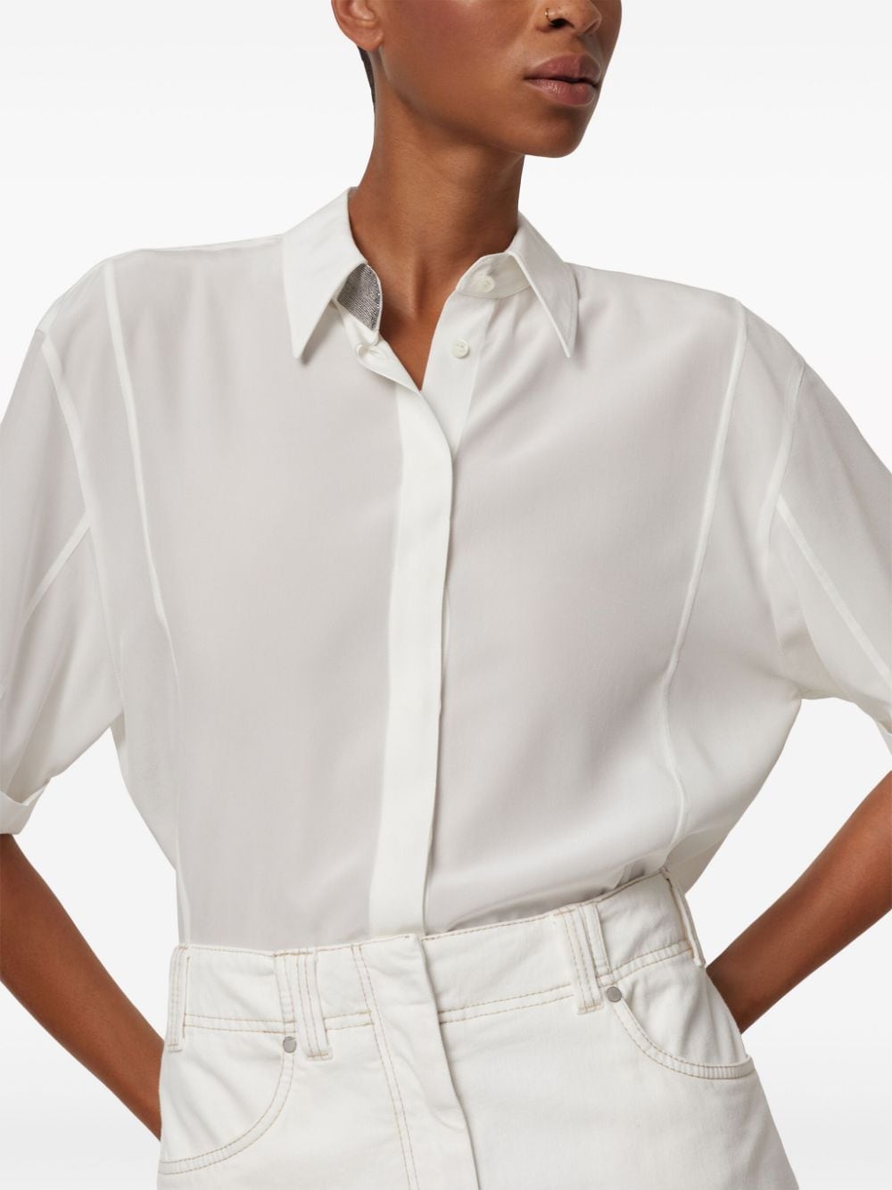 BRUNELLO CUCINELLI Silk Blouse for Women