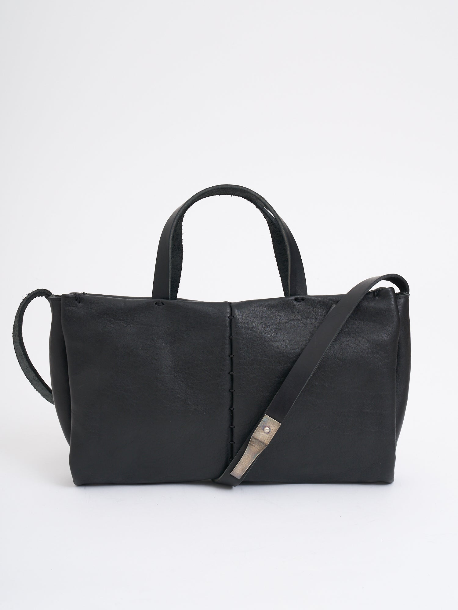 VALENTINA BANELLA Medium Specular Leather Handbag - 34 x 24 x 7 cm