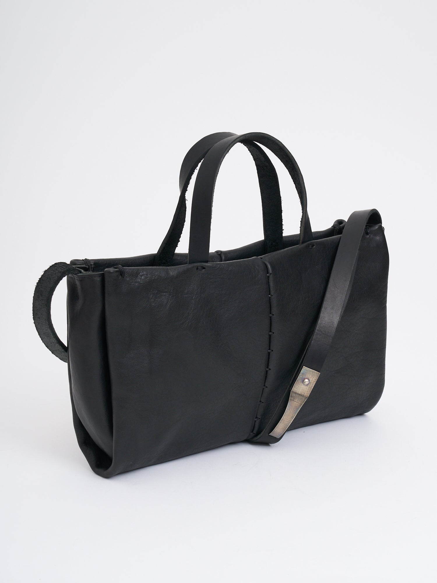 VALENTINA BANELLA Medium Specular Leather Handbag - 34 x 24 x 7 cm