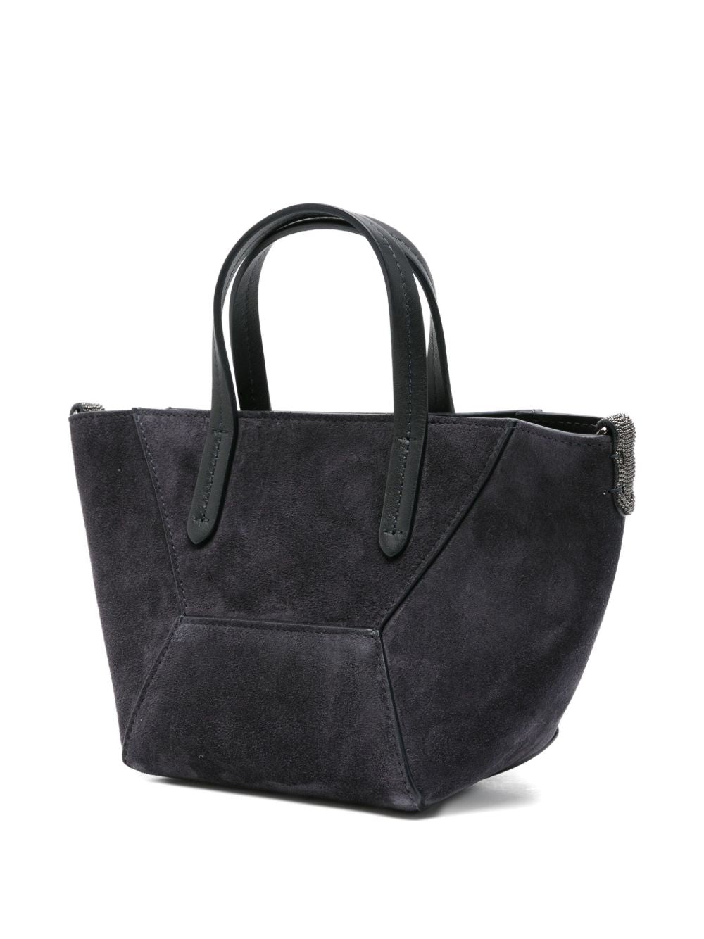 BRUNELLO CUCINELLI Leather Shopping Handbag with Single Top Handle