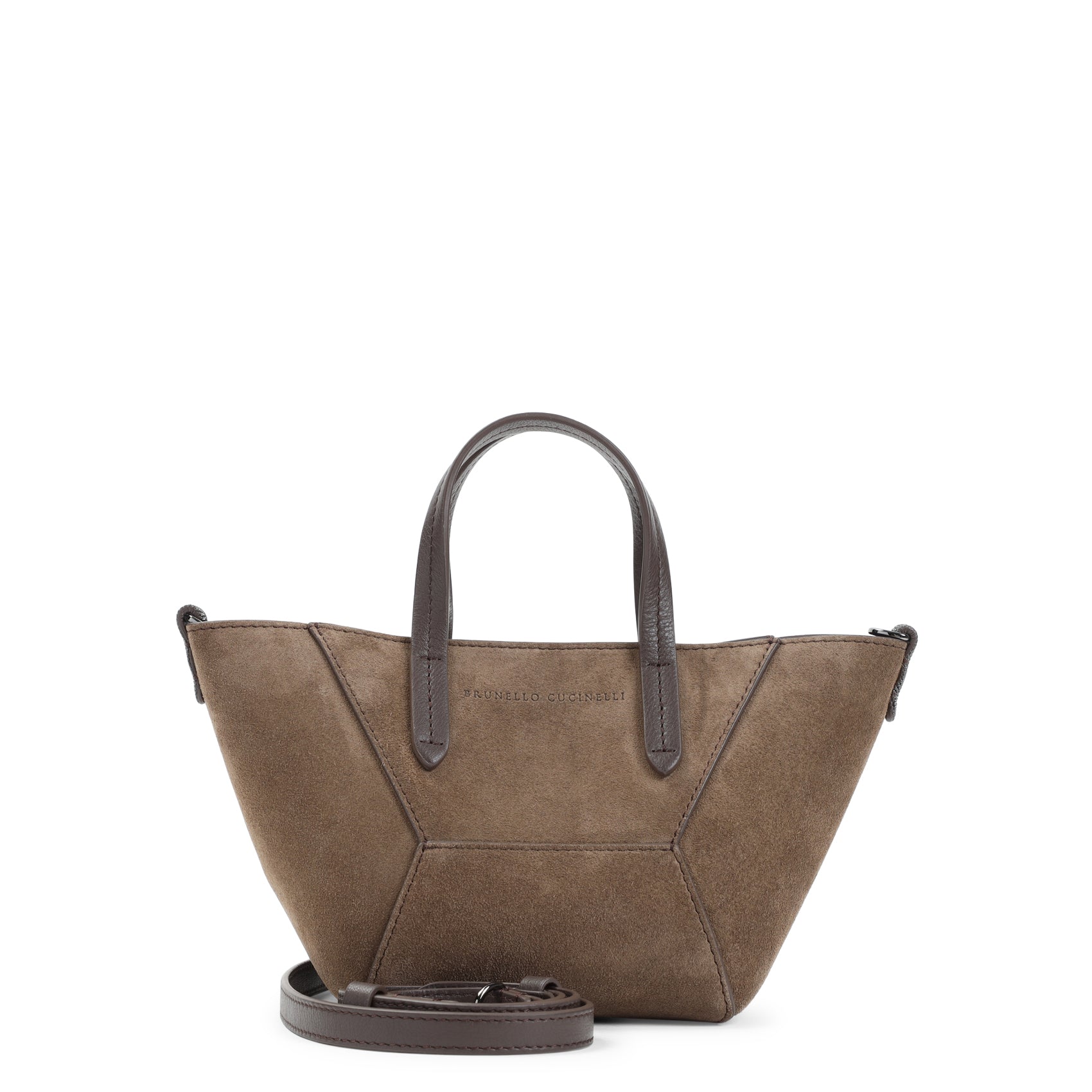 BRUNELLO CUCINELLI Suede Mini Handbag
