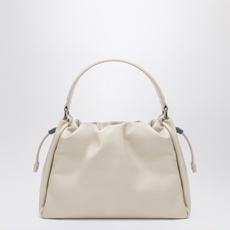 BRUNELLO CUCINELLI Mini Mellow Soft-Leather Bucket Handbag