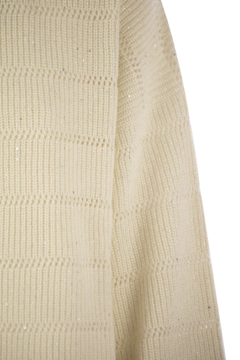 BRUNELLO CUCINELLI Cashmere and Wool Crew-Neck Sweater
