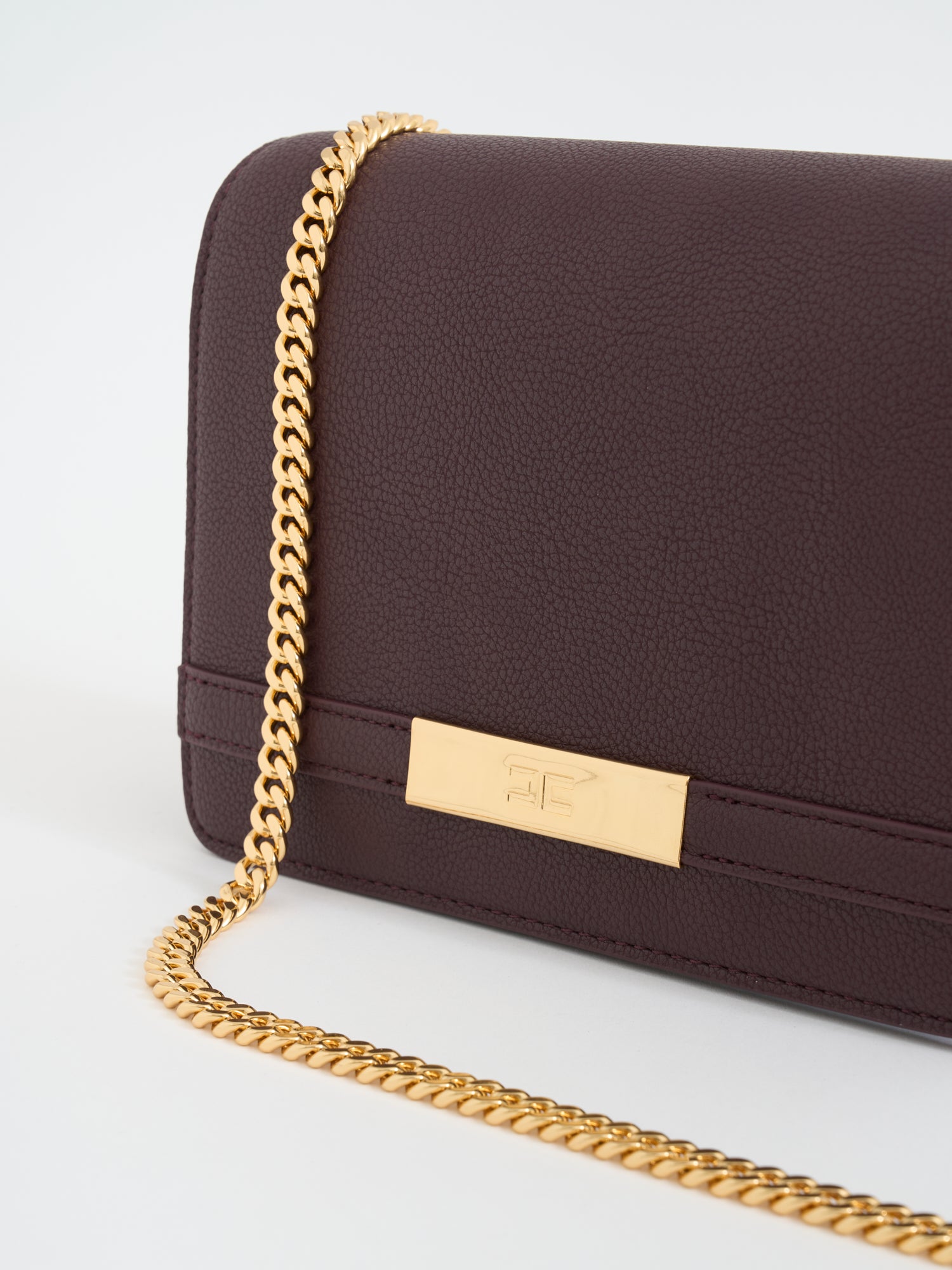 ELISABETTA FRANCHI Mini Shoulder Handbag with Chain