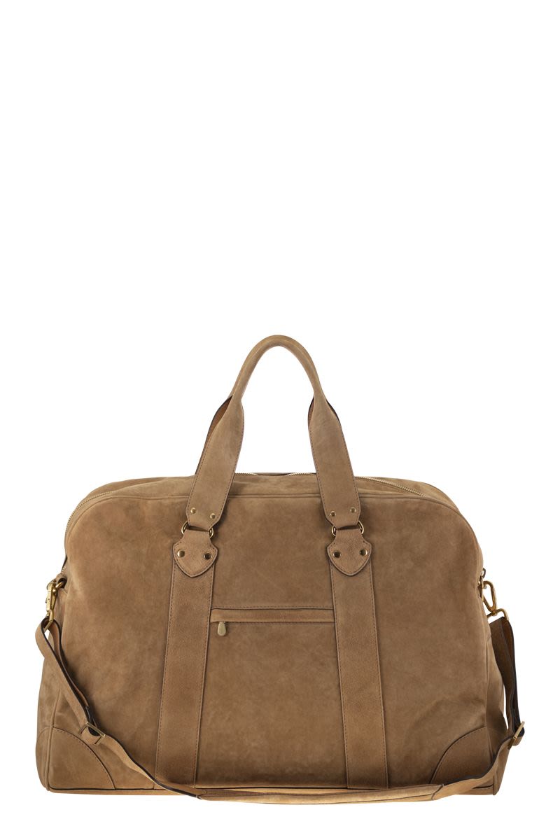 BRUNELLO CUCINELLI Elegant Weekender Handbag - Size 55 x 41 x 27 cm