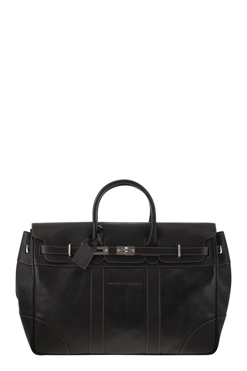 BRUNELLO CUCINELLI Country Handbag Mini in Grained Calfskin
