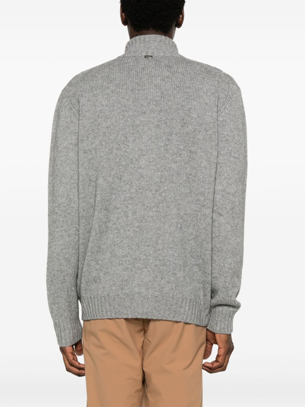 HERNO Men's Wool Cashmere Blend Cardigan