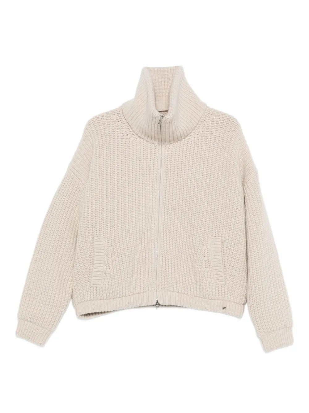 HERNO Luxury Virgin Wool Cardigan for Women - FW25 Collection