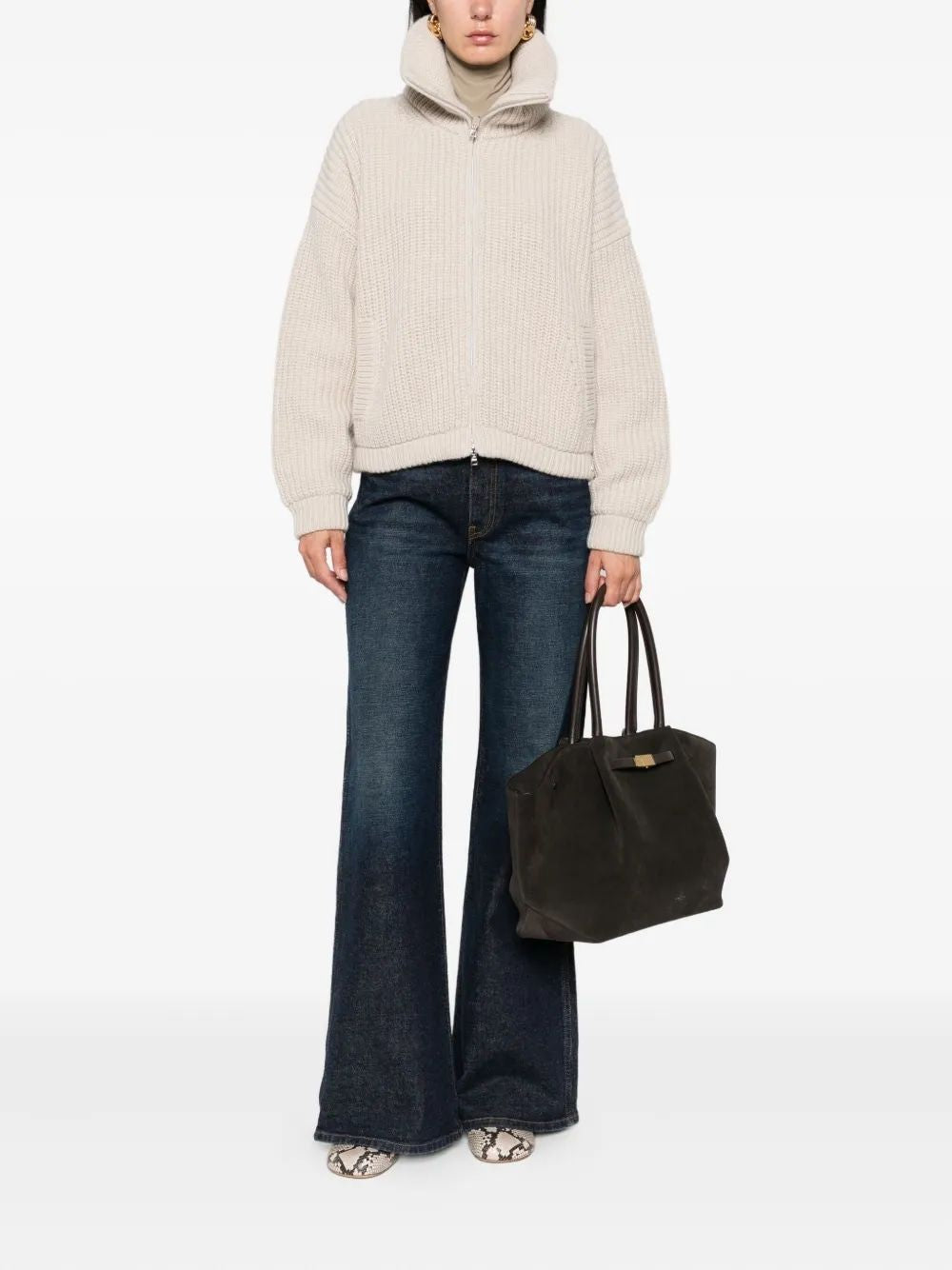 HERNO Luxury Virgin Wool Cardigan for Women - FW25 Collection
