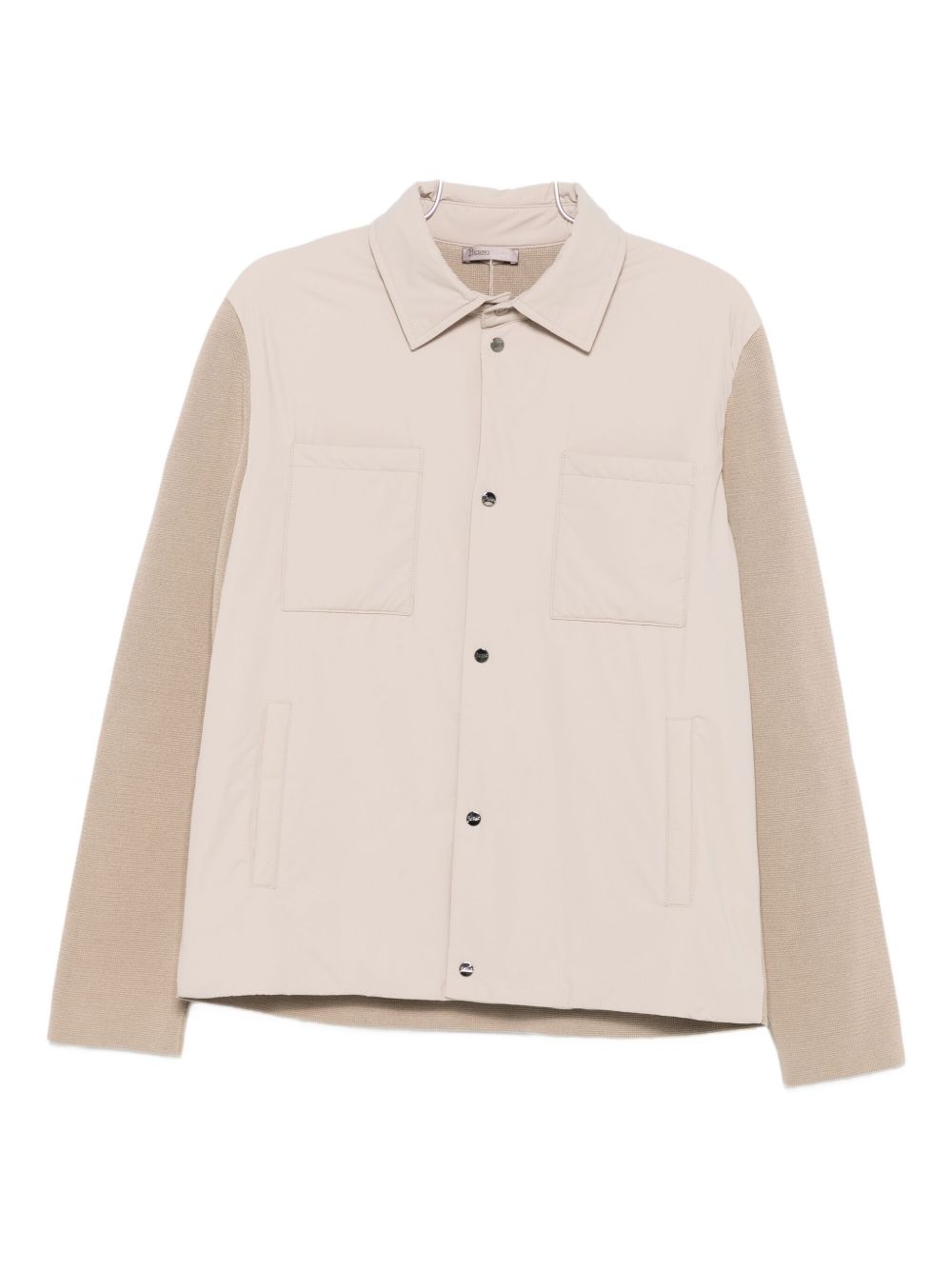 HERNO Panelled Cotton Shirt for Men