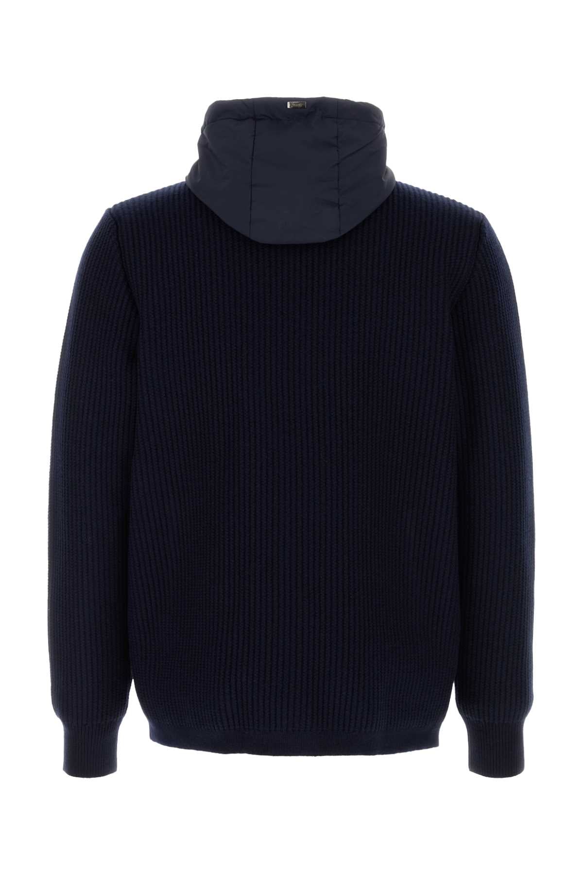 HERNO Men's Wool Jacket - Stylish Cardigan for FW25