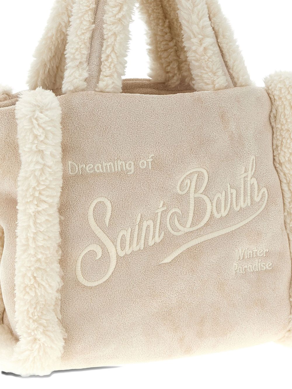 MC2 SAINT BARTH Mini Shearling Handbag for Women