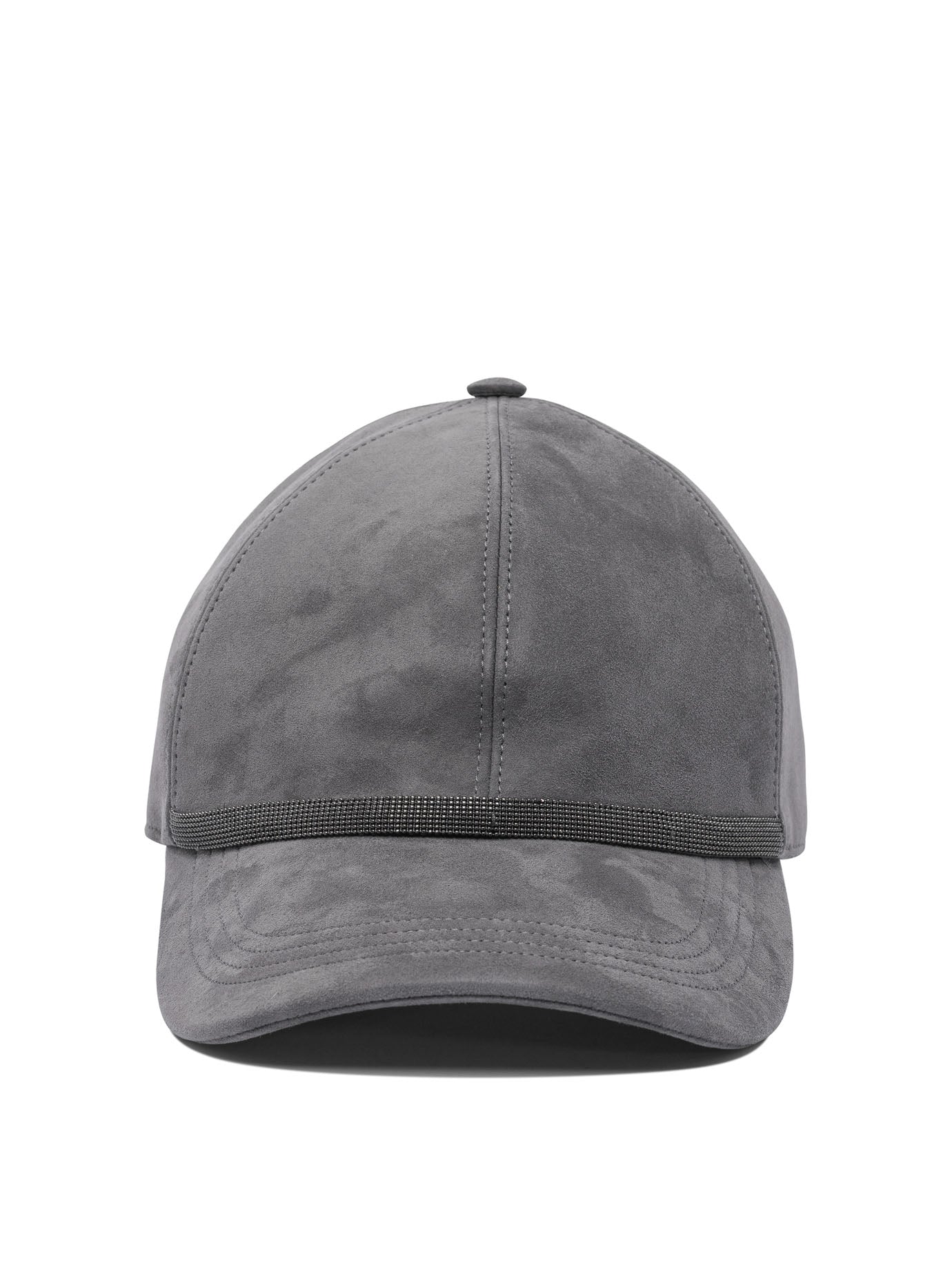 BRUNELLO CUCINELLI Elegant Suede Hat for Women - Spring Summer Collection 2025