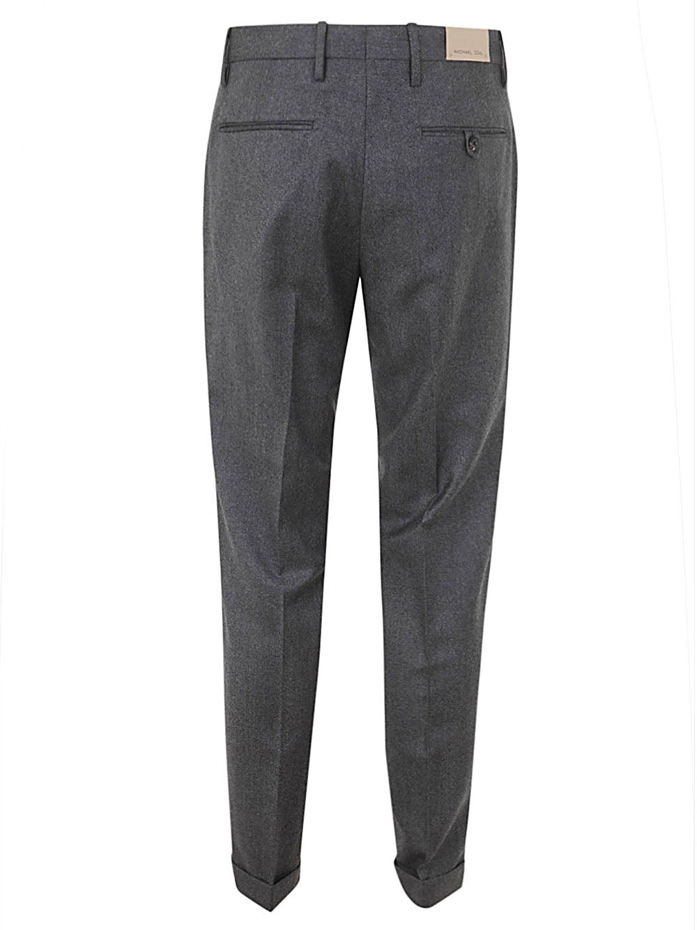 MICHAEL COAL Classic Capri Trousers with Pence