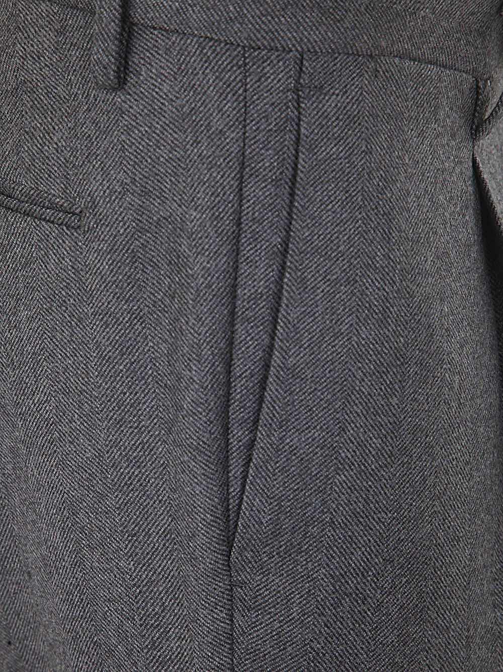 MICHAEL COAL Classic Capri Trousers with Pence