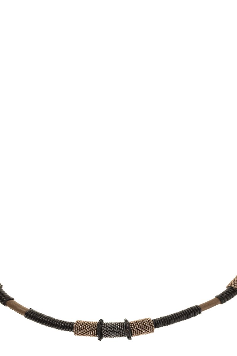 BRUNELLO CUCINELLI Chic Choker Necklace in Precious Materials