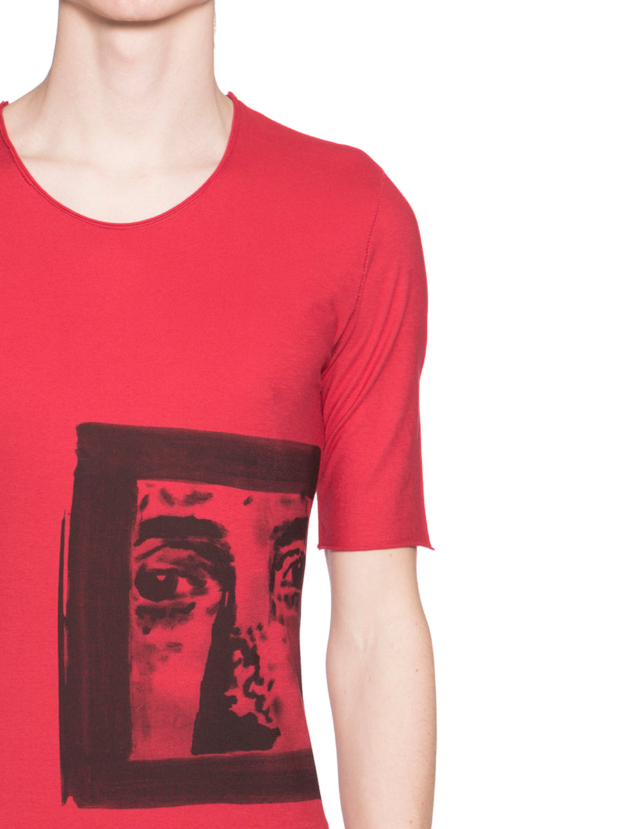 MD75 Casual Cotton Printed T-Shirt - Size M