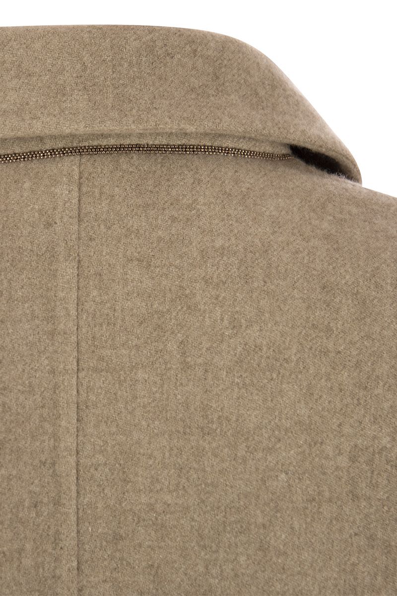 BRUNELLO CUCINELLI Double-Breasted Cashmere Jacket