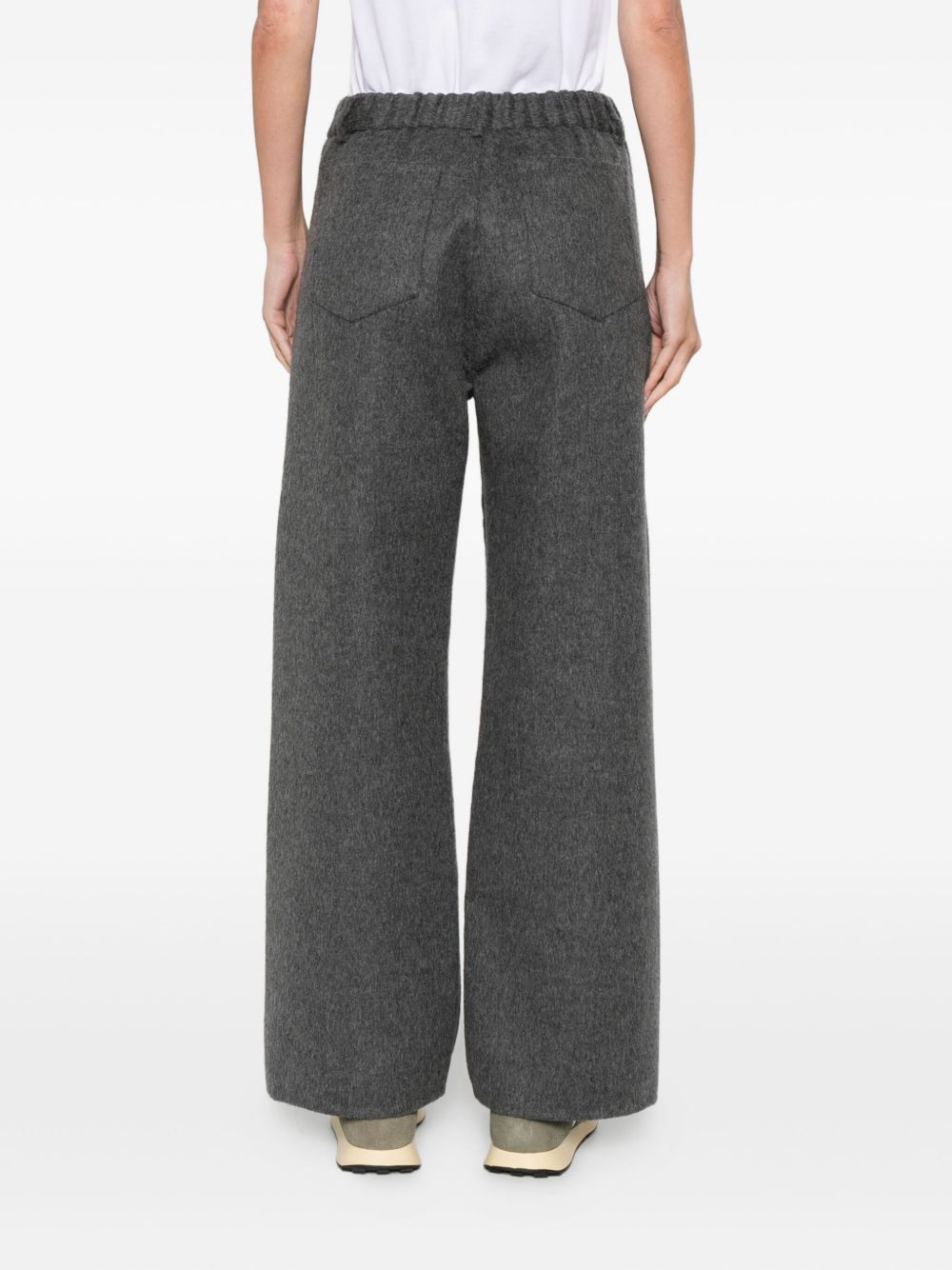 BRUNELLO CUCINELLI Wool Drawstring Trousers