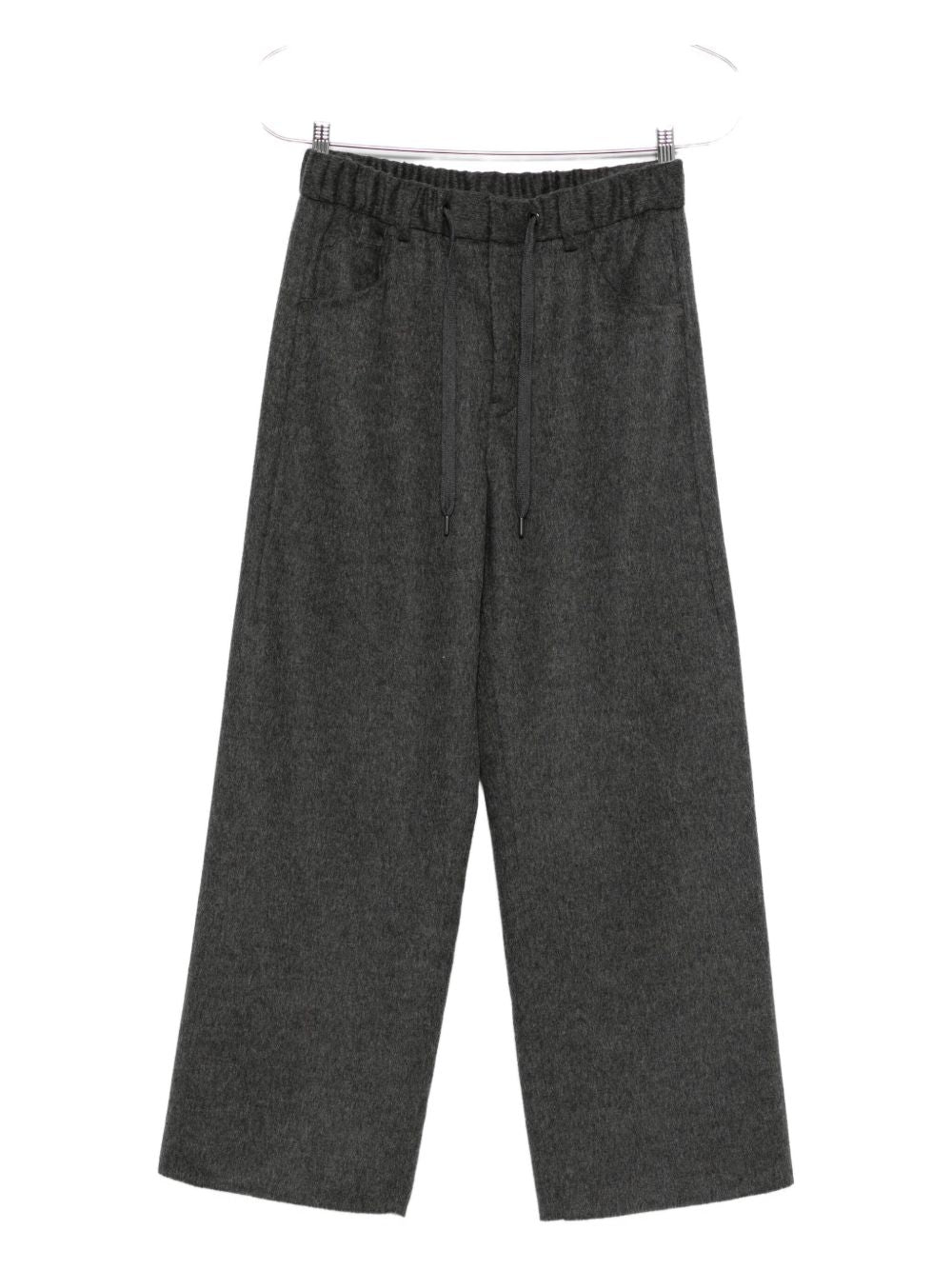 BRUNELLO CUCINELLI Wool Drawstring Trousers