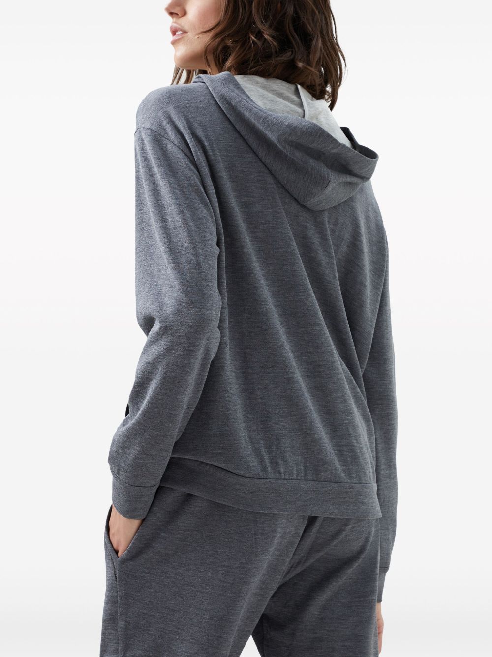 BRUNELLO CUCINELLI Classic Hooded Zip Sweater for Women