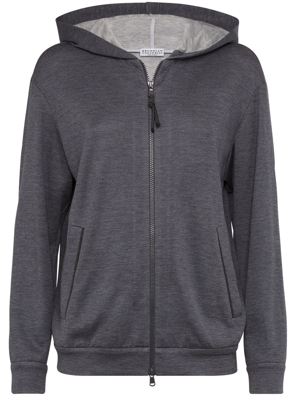 BRUNELLO CUCINELLI Classic Hooded Zip Sweater for Women